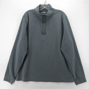 Rhone Sweatshirt XL Gray Performance Golf 1/4 Zip Pullover Commuter